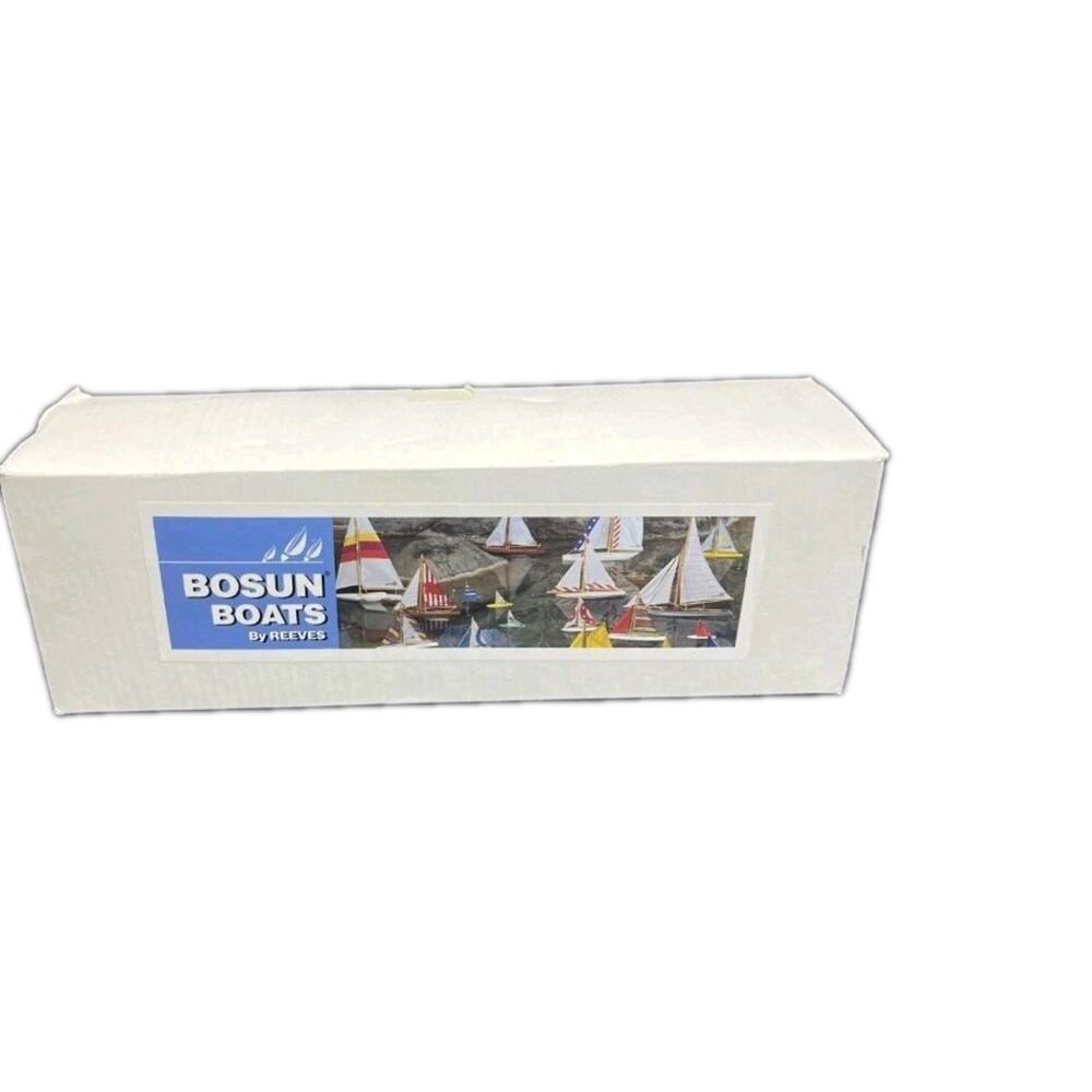 Bosun Boats By Reeves Intrepid 8” Sailing Yacht 40801 New/ Box